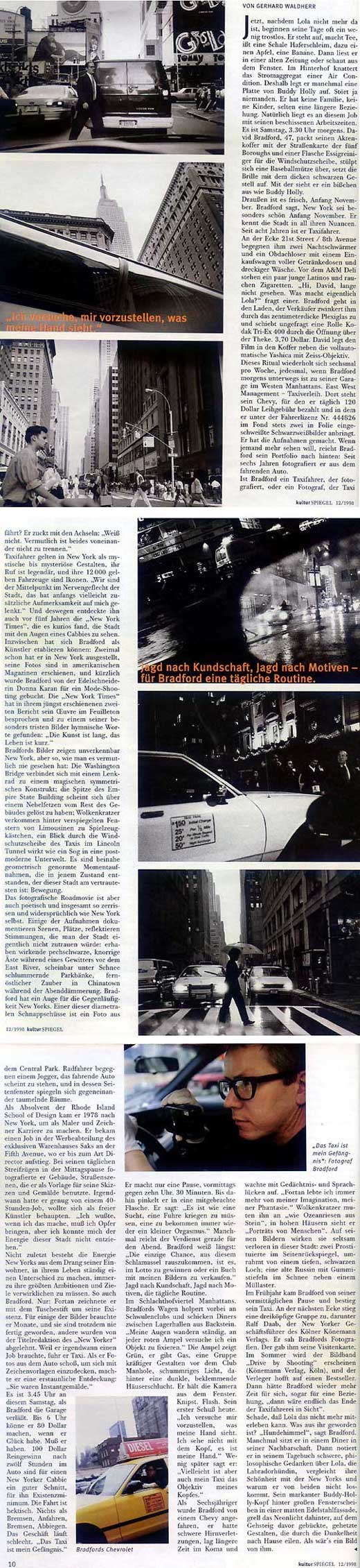 kulturSPIEGEL  12/1998